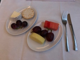 cheese and fruit course